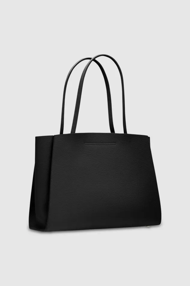 Oroton Audrey Large Tote Black Women Totes Oroton Audrey Large Tote Black Women Totes