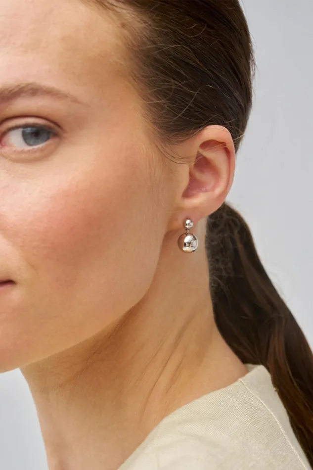 Oroton Bonnie Bead Drop Earrings Silver Women Jewellery Oroton Bonnie Bead Drop Earrings Silver Women Jewellery