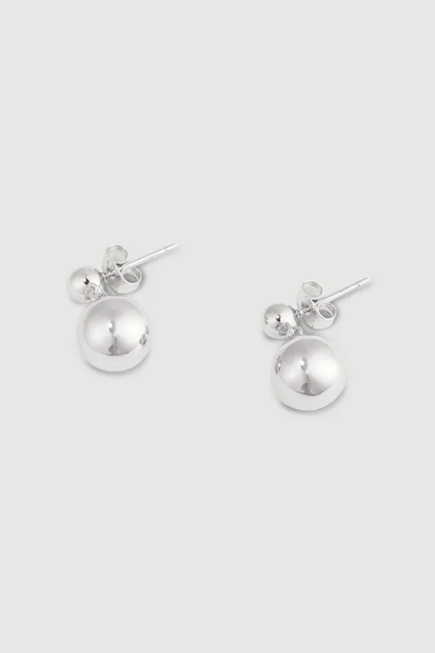 Oroton Bonnie Bead Drop Earrings Silver Women Jewellery Oroton Bonnie Bead Drop Earrings Silver Women Jewellery