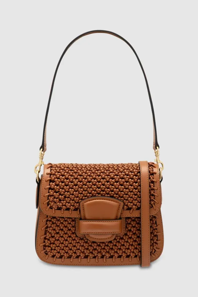 Oroton Carter Collectable Small Day Bag Amber Women Crossbody