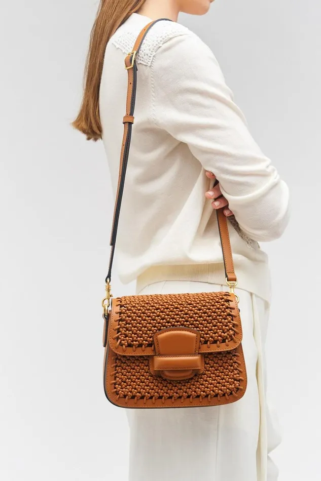 Oroton Carter Collectable Small Day Bag Amber Women Crossbody Oroton Carter Collectable Small Day Bag Amber Women Crossbody