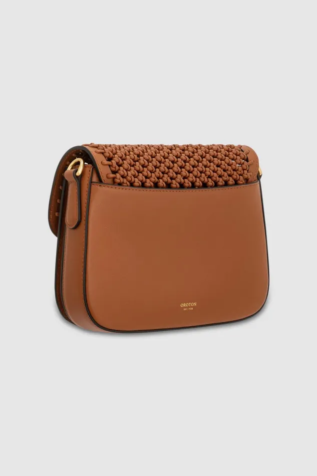 Oroton Carter Collectable Small Day Bag Amber Women Crossbody Oroton Carter Collectable Small Day Bag Amber Women Crossbody