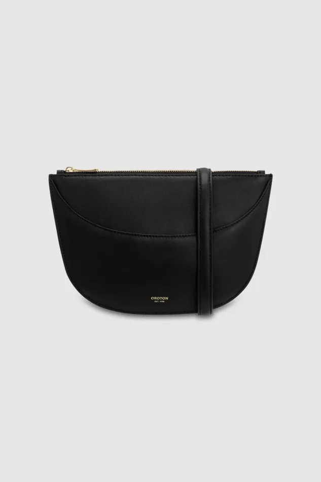Oroton Florence Crossbody Black Women Crossbody
