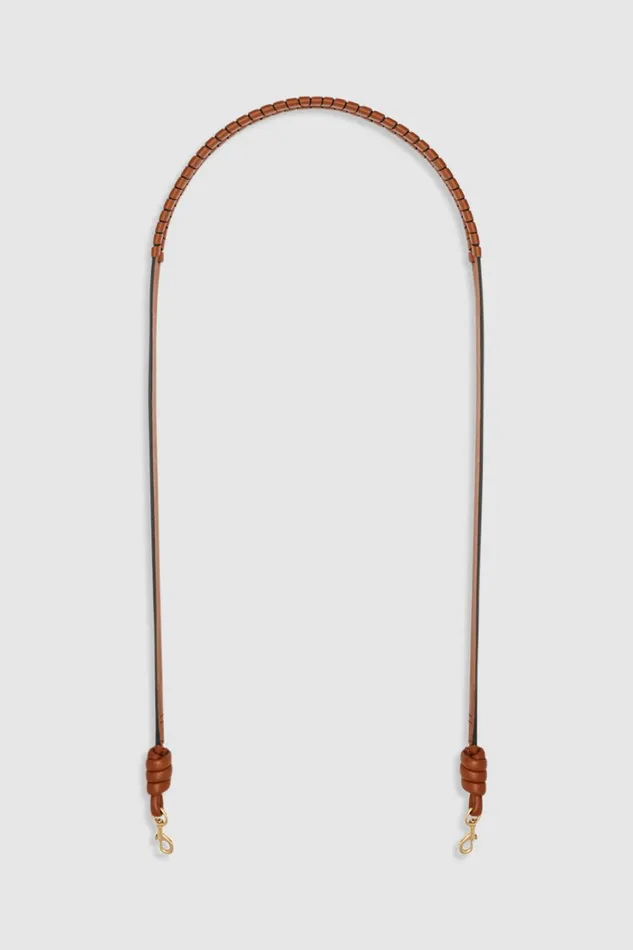Oroton Florence Long Strap Cognac Women Bag Straps