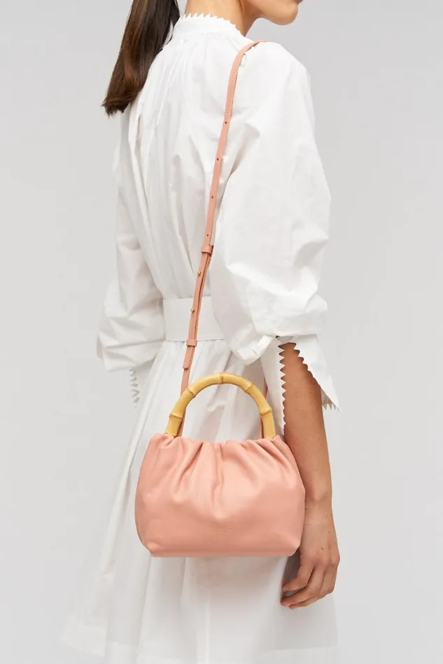 Oroton Gretel Mini Top Handle Rosewood Women Shoulder Oroton Gretel Mini Top Handle Rosewood Women Shoulder