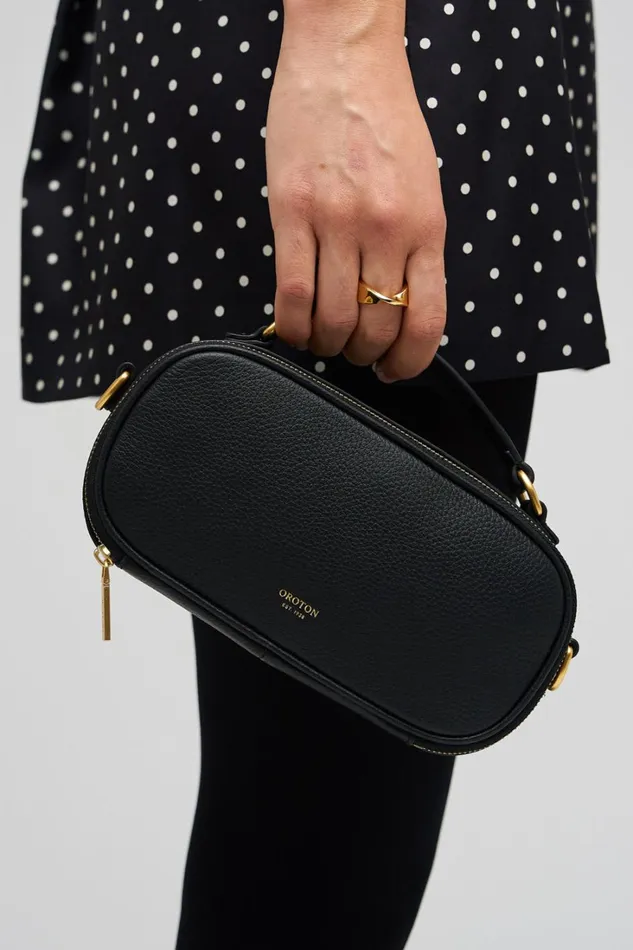 Oroton Margot Camera Bag Black Women Crossbody Oroton Margot Camera Bag Black Women Crossbody