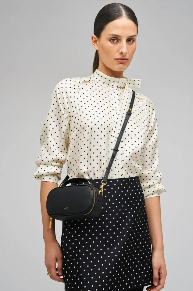 Oroton Margot Camera Bag Black Women Crossbody Oroton Margot Camera Bag Black Women Crossbody