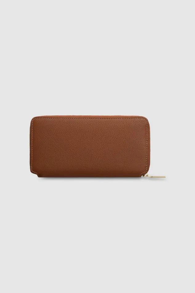 Oroton Margot Medium Zip Around Wallet Whiskey Women Wallets Oroton Margot Medium Zip Around Wallet Whiskey Women Wallets