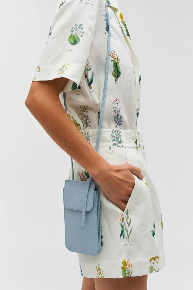 Oroton Margot Phone Crossbody Denim Women Crossbody Oroton Margot Phone Crossbody Denim Women Crossbody