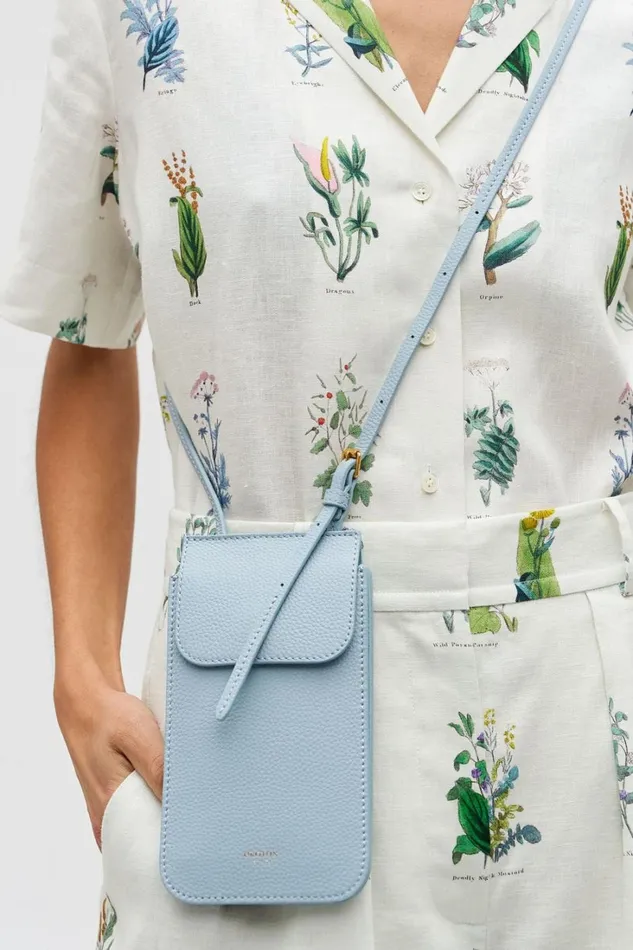 Oroton Margot Phone Crossbody Denim Women Crossbody Oroton Margot Phone Crossbody Denim Women Crossbody