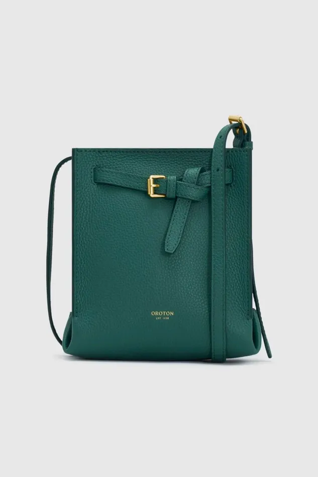 Oroton Margot Tiny Bucket Bag Studio Green Women Crossbody