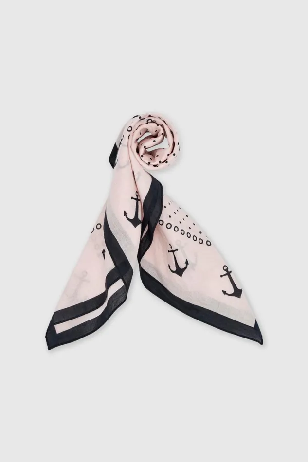 Oroton Mini Dot Cotton Bandana Palest Pink Women Scarves Oroton Mini Dot Cotton Bandana Palest Pink Women Scarves