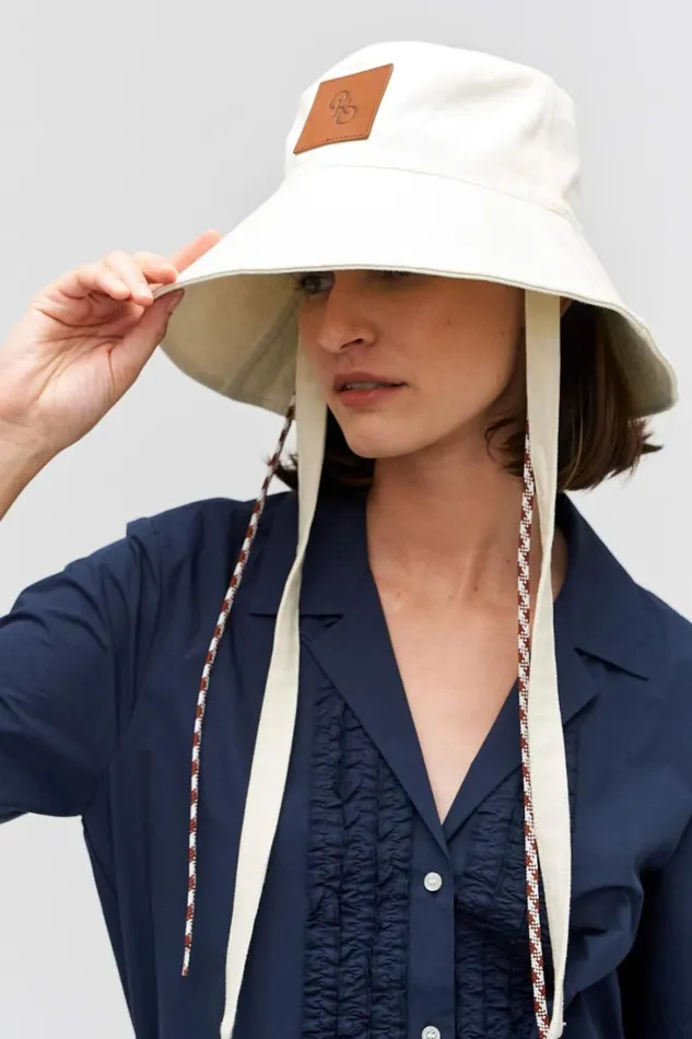 Oroton Nell Bucket Hat Antique White Women Hats Oroton Nell Bucket Hat Antique White Women Hats