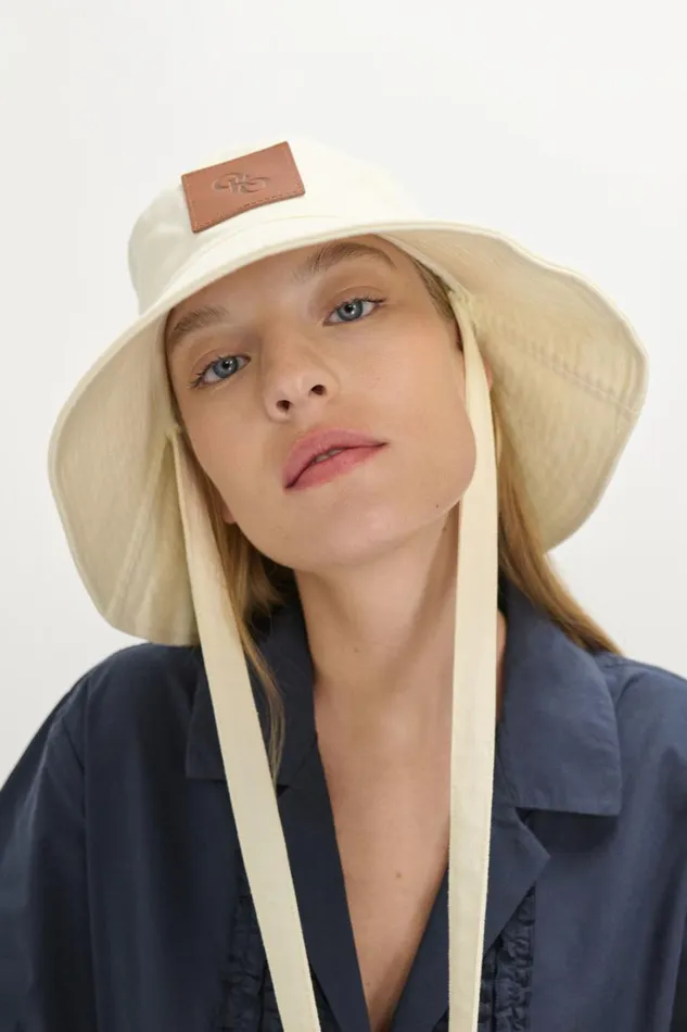 Oroton Nell Bucket Hat Antique White Women Hats Oroton Nell Bucket Hat Antique White Women Hats