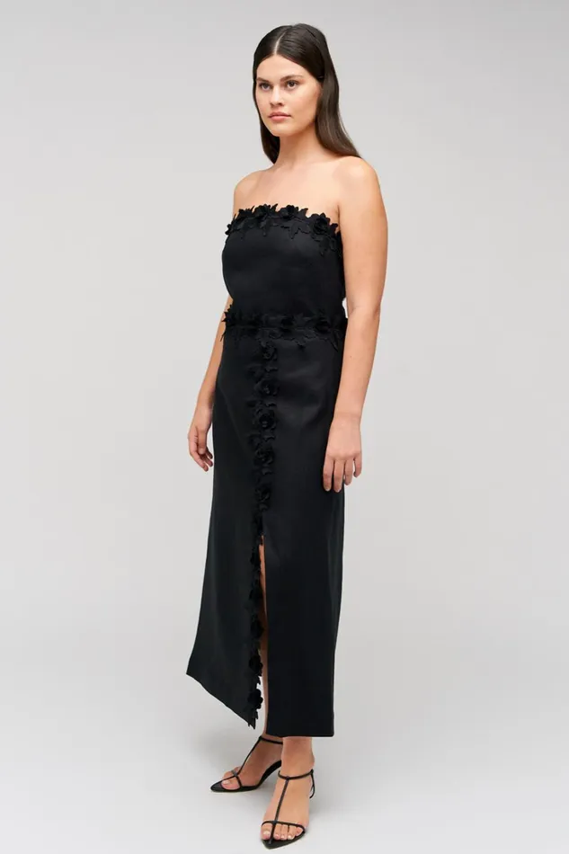 Oroton Rosebud Lace Skirt Black Women Skirts Oroton Rosebud Lace Skirt Black Women Skirts