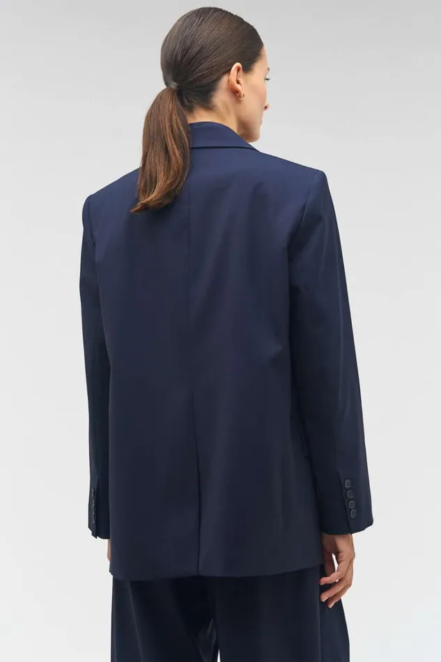 Oroton Single Breasted Blazer North Sea Women Jackets and Outerwear Oroton Single Breasted Blazer North Sea Women Jackets and Outerwear