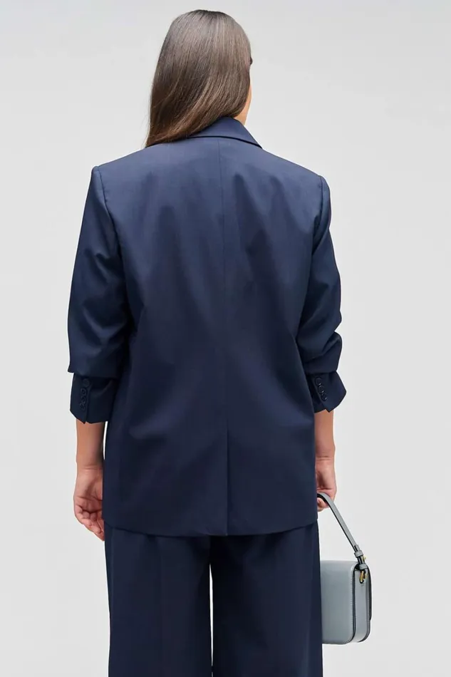 Oroton Single Breasted Blazer North Sea Women Jackets and Outerwear Oroton Single Breasted Blazer North Sea Women Jackets and Outerwear