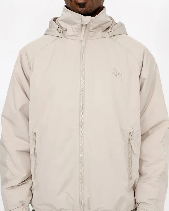 Outerwear MenWomen Stussy SHORT MILITARY PARKA Stone