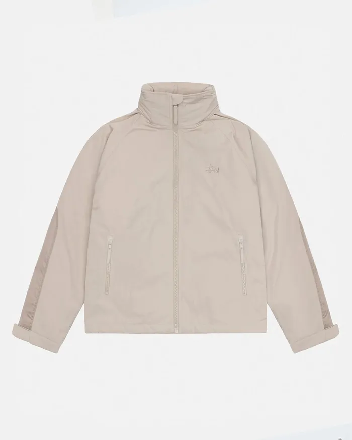 Outerwear MenWomen Stussy SHORT MILITARY PARKA Stone