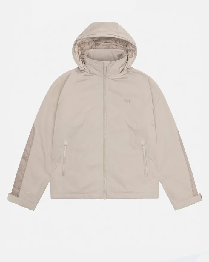 Outerwear MenWomen Stussy SHORT MILITARY PARKA Stone