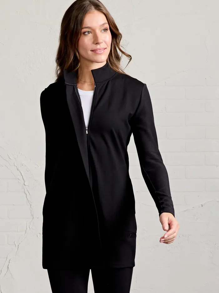 Outerwear Women Tasc Performance Traveluxe Long Jacket