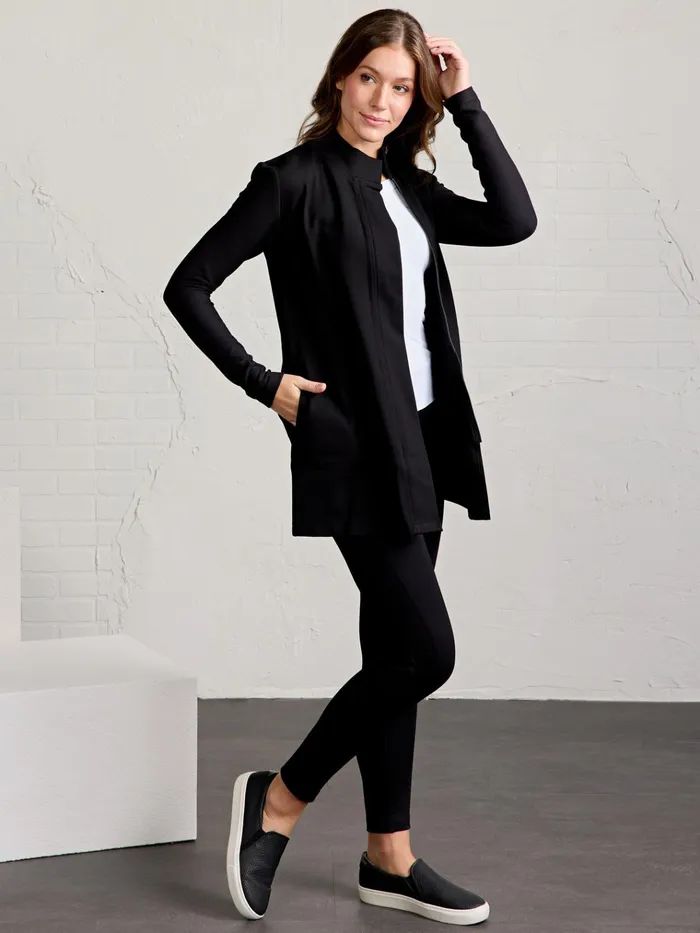 Outerwear Women Tasc Performance Traveluxe Long Jacket