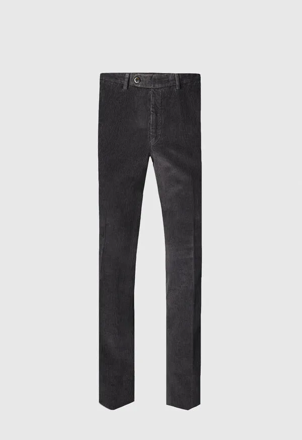Pants Cotton Corduroy Newton Pant Dark Brown 8211 Paulstuart Mens