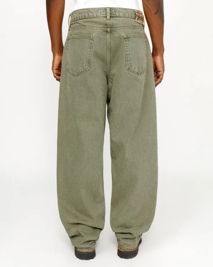 Pants MenWomen Stussy BIG OL039 JEAN DENIM Faded Army Pants MenWomen Stussy BIG OL039 JEAN DENIM Faded Army