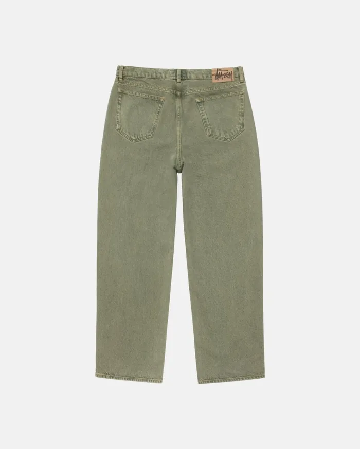 Pants MenWomen Stussy BIG OL039 JEAN DENIM Faded Army Pants MenWomen Stussy BIG OL039 JEAN DENIM Faded Army
