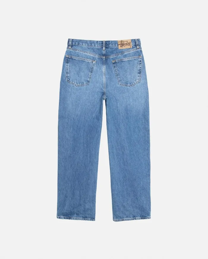 Pants MenWomen Stussy NEW CLASSIC JEAN DENIM Medium Blue Pants MenWomen Stussy NEW CLASSIC JEAN DENIM Medium Blue