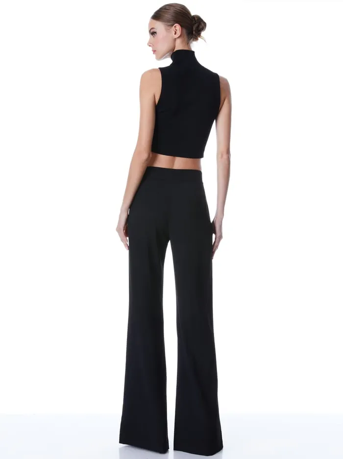 Pants Women Alice Olivia Dylan Pant Black