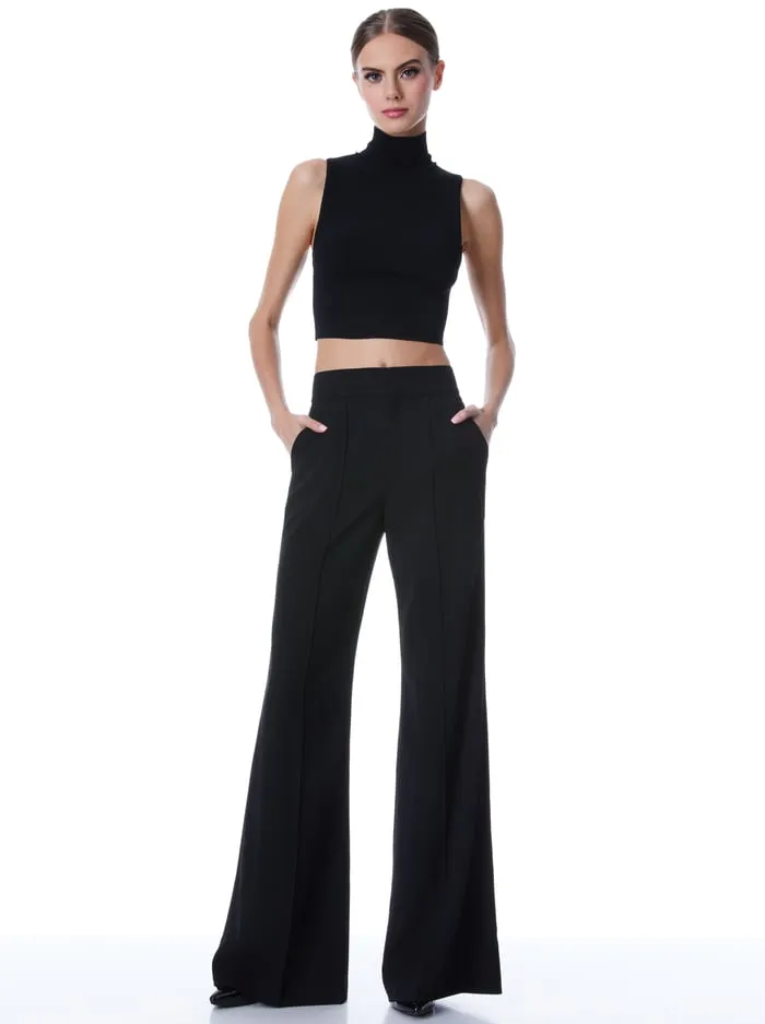 Pants Women Alice Olivia Dylan Pant Black