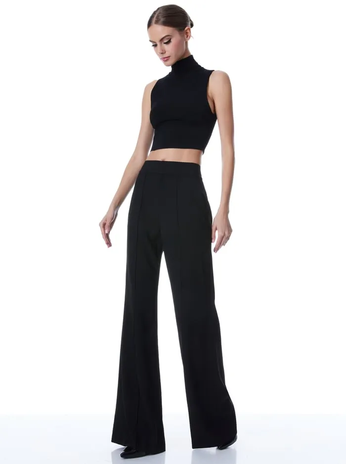 Pants Women Alice Olivia Dylan Pant Black