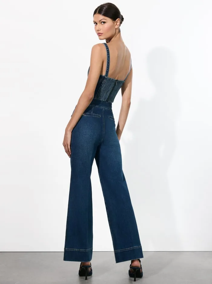 Pants Women Alice Olivia Narin Jean Love Train