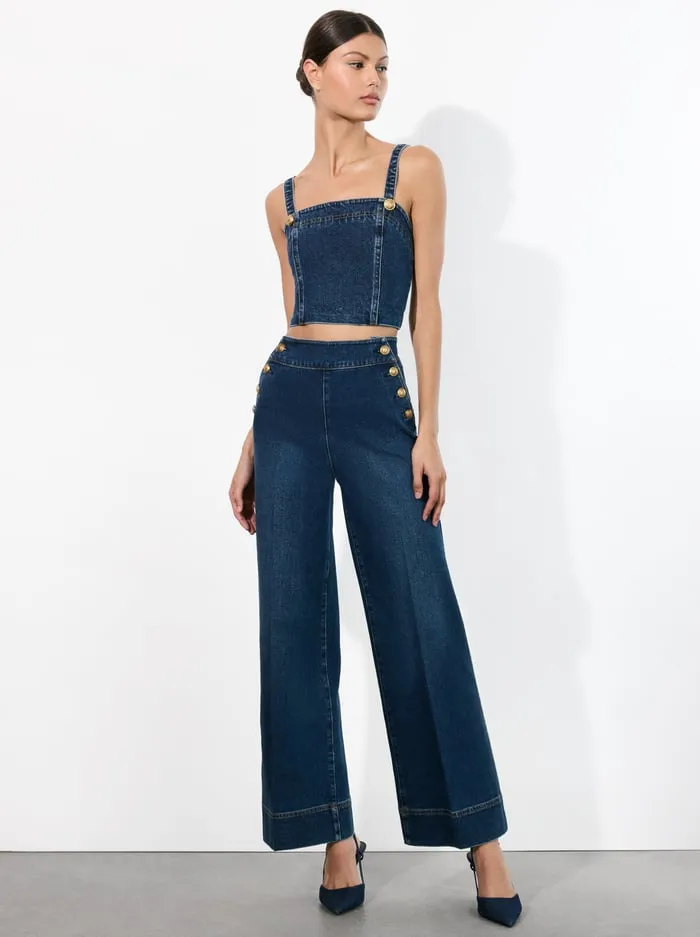 Pants Women Alice Olivia Narin Jean Love Train