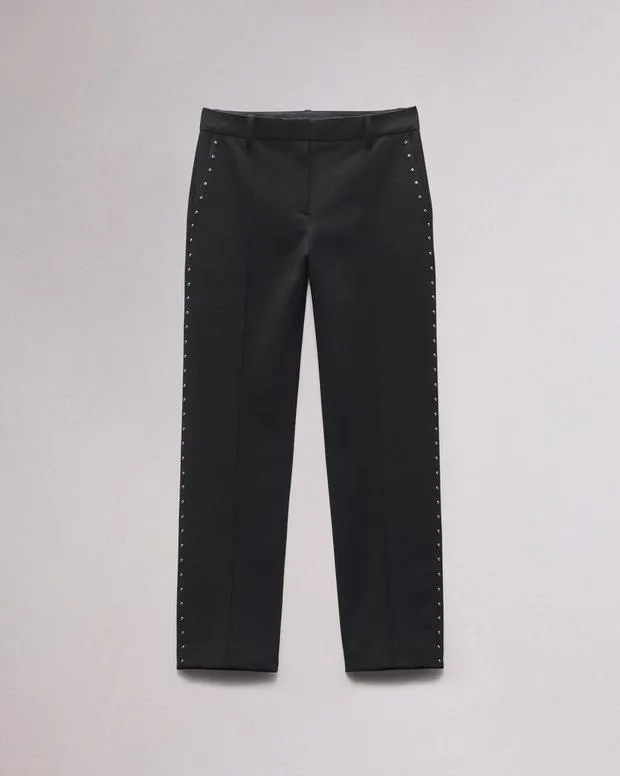 Pants Women Rag and Bone Cosette WoolBlend Pant Black