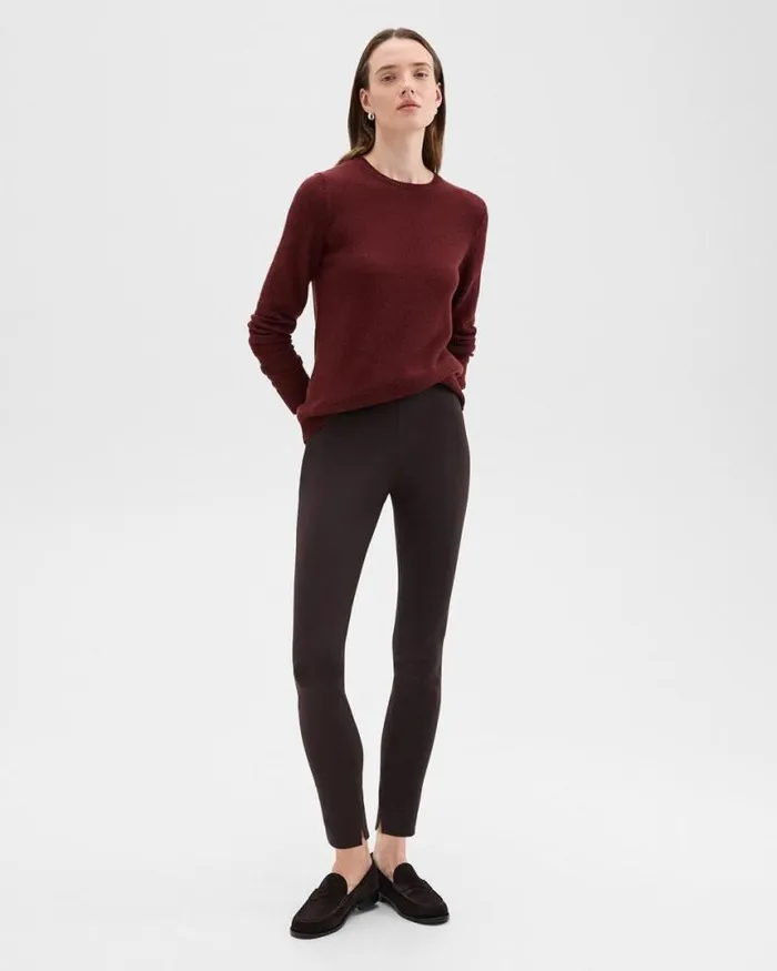 Pants Women Theory Skinny Legging In Scuba Hickory