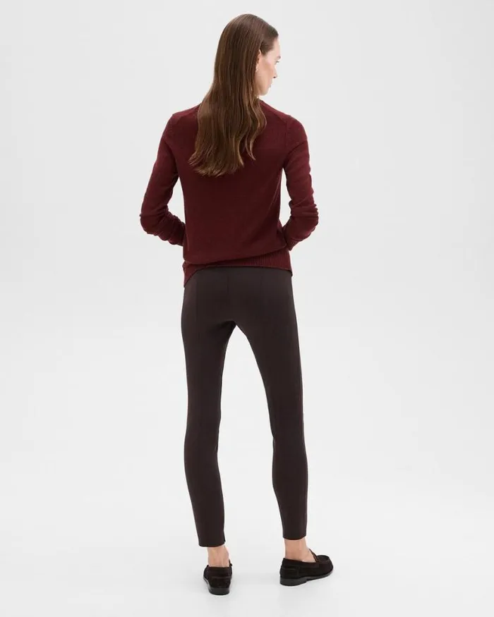 Pants Women Theory Skinny Legging In Scuba Hickory Pants Women Theory Skinny Legging In Scuba Hickory