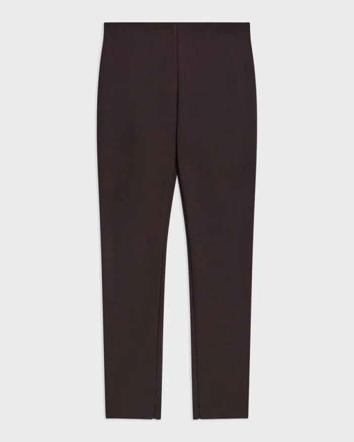 Pants Women Theory Skinny Legging In Scuba Hickory Pants Women Theory Skinny Legging In Scuba Hickory