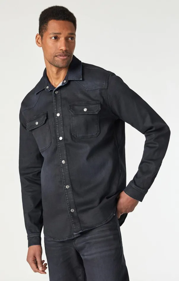 Parker Shirt In Coated Athletic Men Mavi Jeans Shirts Parker Shirt In Coated Athletic Men Mavi Jeans Shirts