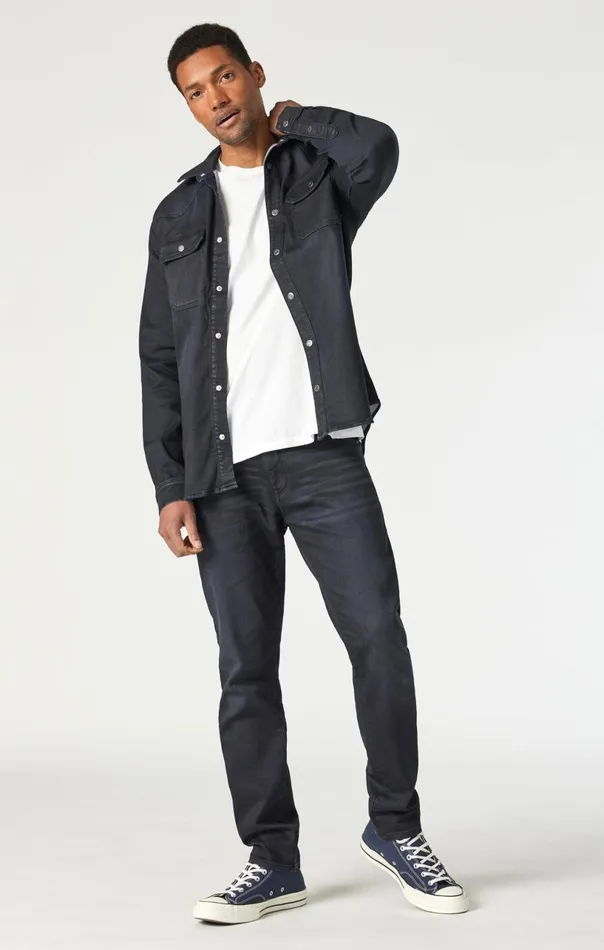 Parker Shirt In Coated Athletic Men Mavi Jeans Shirts Parker Shirt In Coated Athletic Men Mavi Jeans Shirts