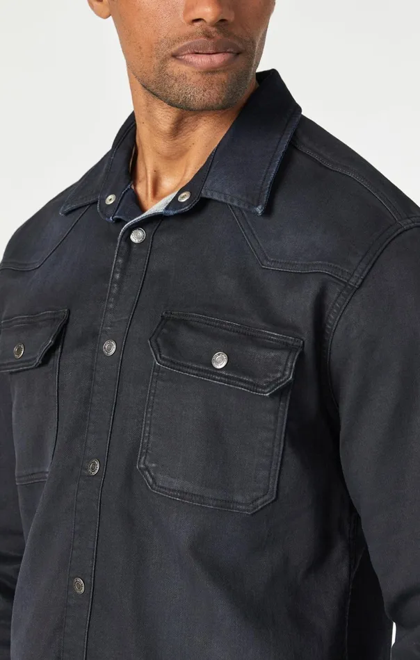 Parker Shirt In Coated Athletic Men Mavi Jeans Shirts Parker Shirt In Coated Athletic Men Mavi Jeans Shirts