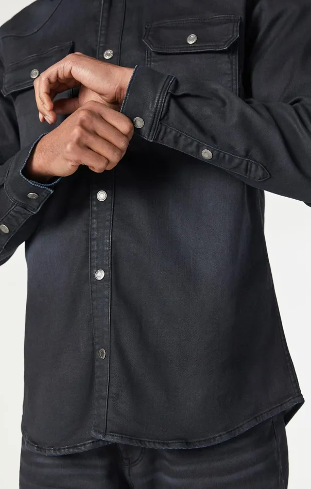 Parker Shirt In Coated Athletic Men Mavi Jeans Shirts Parker Shirt In Coated Athletic Men Mavi Jeans Shirts