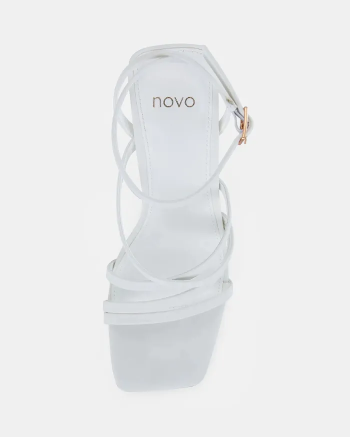 Party LECIA WHITE High Heels 8211 NOVO Shoes Women