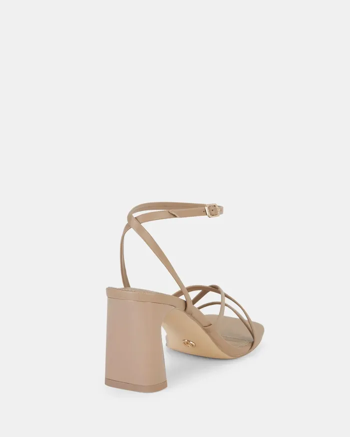 Party NOVO Shoes Women URELIA CAMEL Strappy Sandals