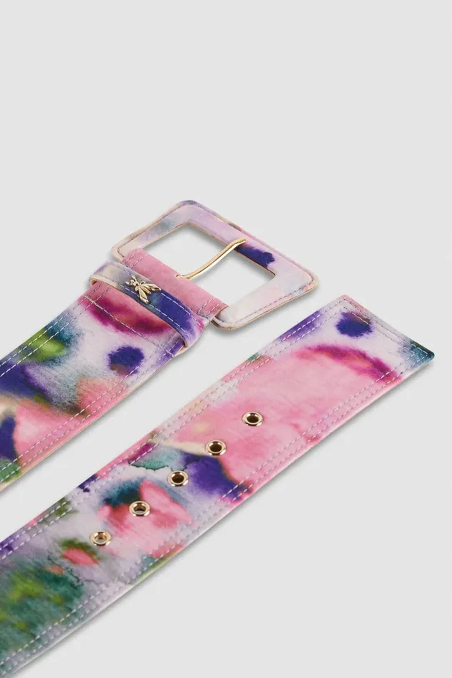 Patrizia Pepe Belts Chiffon HighWaist Belt Multicolor 8211 Women