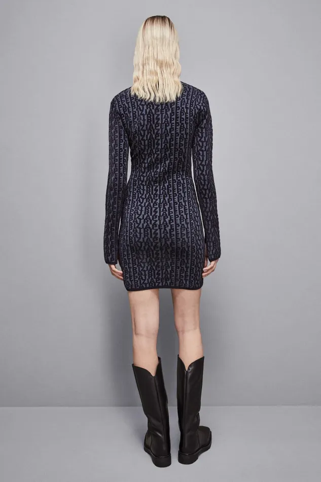 Patrizia Pepe Dresses LongSleeved Mini Dress Blue 8211 Women