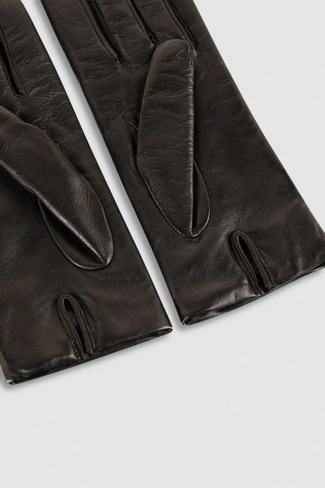 Patrizia Pepe Hats And Gloves Leather Gloves Black 8211 Women