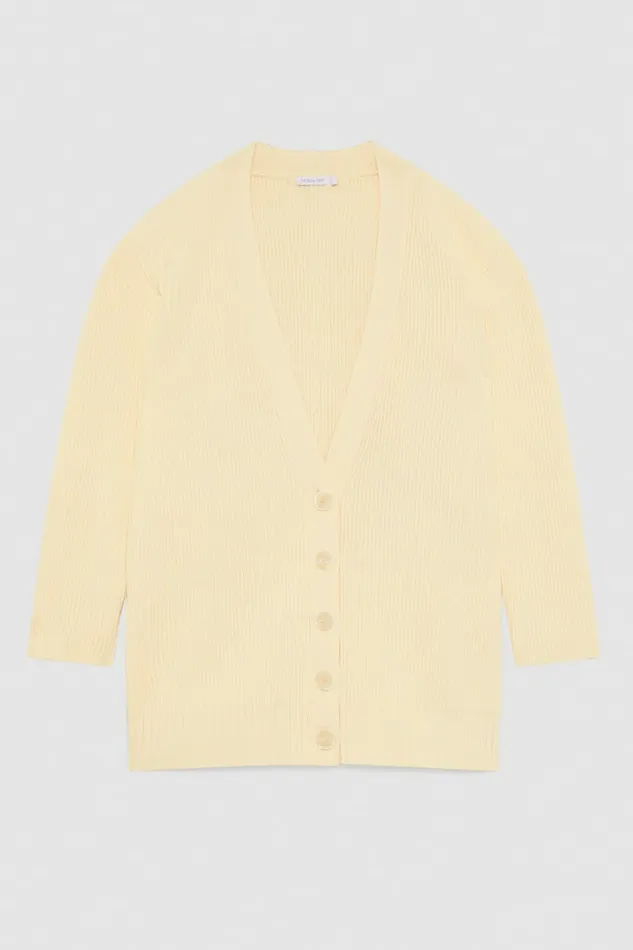 Patrizia Pepe Knitwear Oversized Cardigan Vaniglia 8211 Women