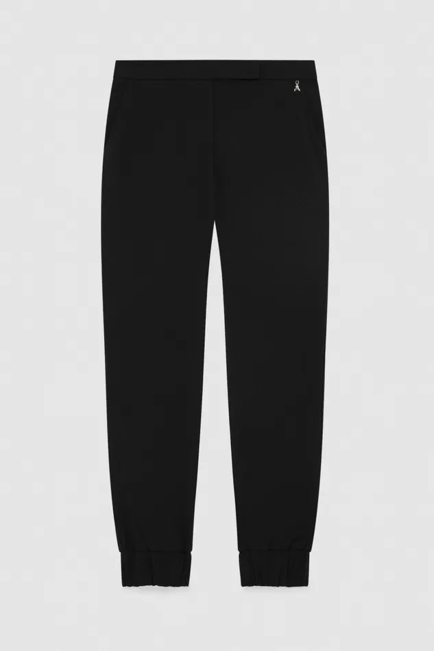 Patrizia Pepe Pants and Jeans LowWaisted Jogger Pants Black 8211 Women